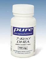 7-Keto DHEA 100 mg (Pure) 120 Capsules