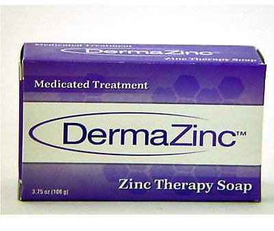 DermaZinc Zinc Soap (Dermalogix) 3.75 oz/106 grams 