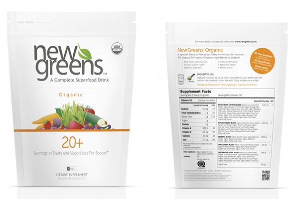 New Greens Organic(by Iagen Naturals) 300 grams