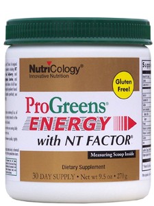 ProGreens Energy with NT Factor 9.5 oz (by Nutricology)