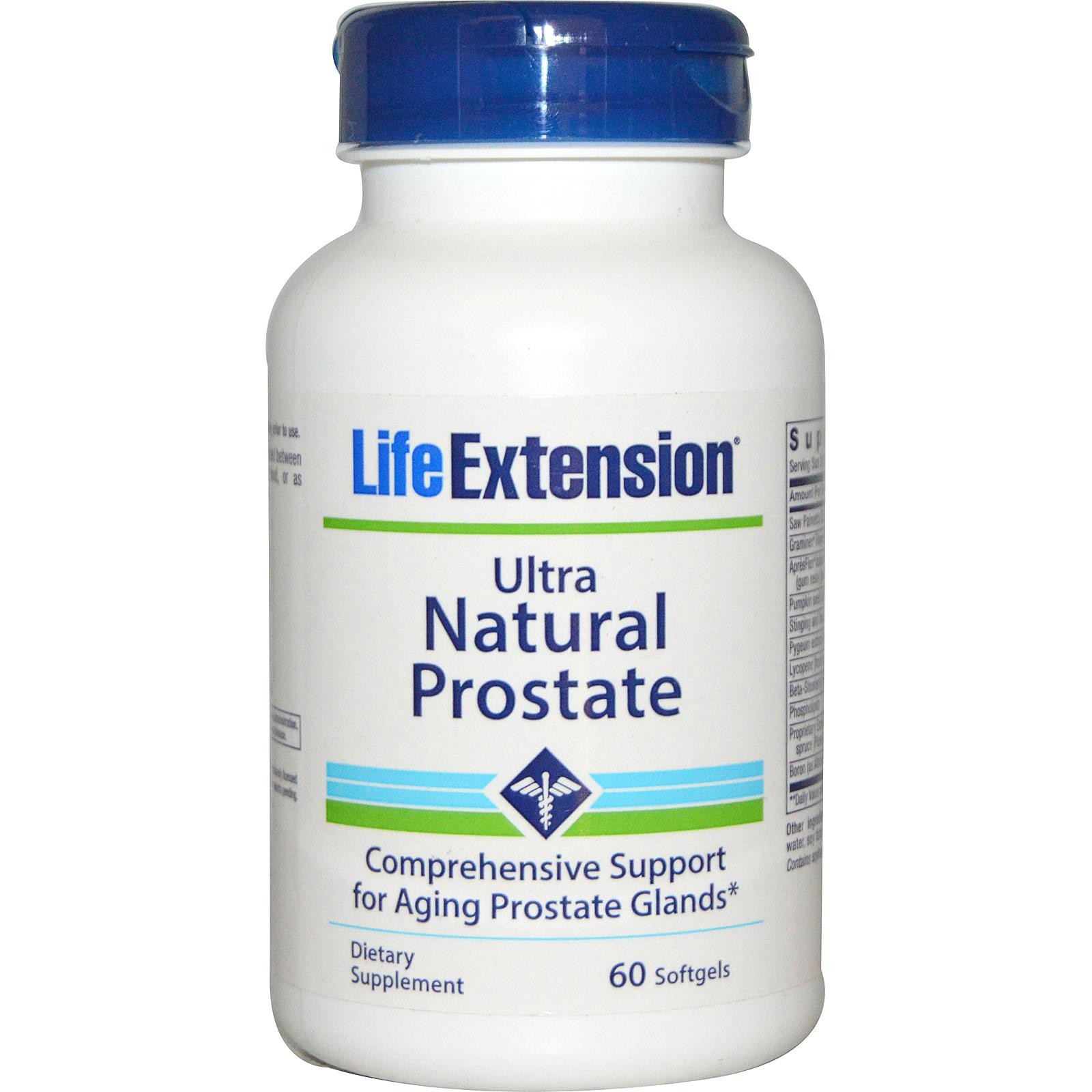 Ultra Natural Prostate  60 capsules (by Life Extension)
