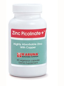 Zinc Picolinate Plus (Karuna) 60 Capsules