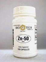Zn-50  100 capsules -( by Bio Tech )
