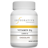 Vitamin D3 2000 IU Chocolate(Integrative Therapeutics) 120 Chewable Tablets