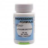 Lithium Orotate (Profesisonal Formulas) 200 tablets