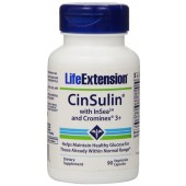 CinSulin with InSea 2 and Crominex 3+ 90 capsules (by Life Extension) 