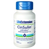 Enhanced Cinsulin with Glucose Management Proprietary Blend 90 capsules (by Life Extension) 