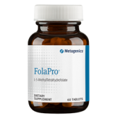 FolaPro L-5-MethylTetrahydrofolate (Metagenics) 120 Tablets