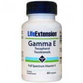 Gamma E Tocopherol/Tocotrienol  60 capsules (by Life Extension) 