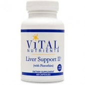 Liver Support II 60 vegetarian capsules (by Vital Nutrients)