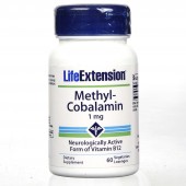 Methylcobalamin 1 mg 60 tablets (by Life Extension)