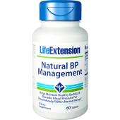 Natural BP Management 60 tablets (by Life Extension) 