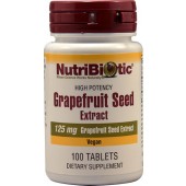 Grapefruit Seed Extract 125 mg (Nutribiotic) 100 Tablets