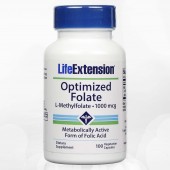 Optimized Folate (L-Methylfolate) 100 capsules (by Life Extension) 