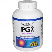 WellBetX PGX 180 capsules (by Natural Factors) 